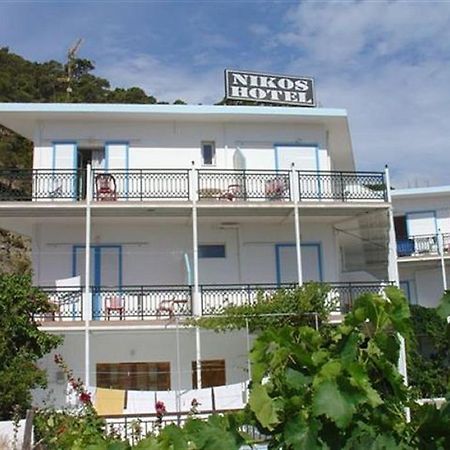 Nikos Hotel Diafánion Exterior foto